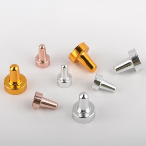 Pointed aluminum caps