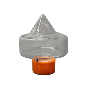 Centrifuge Bottle With A Tip At The Bottom And A Lid